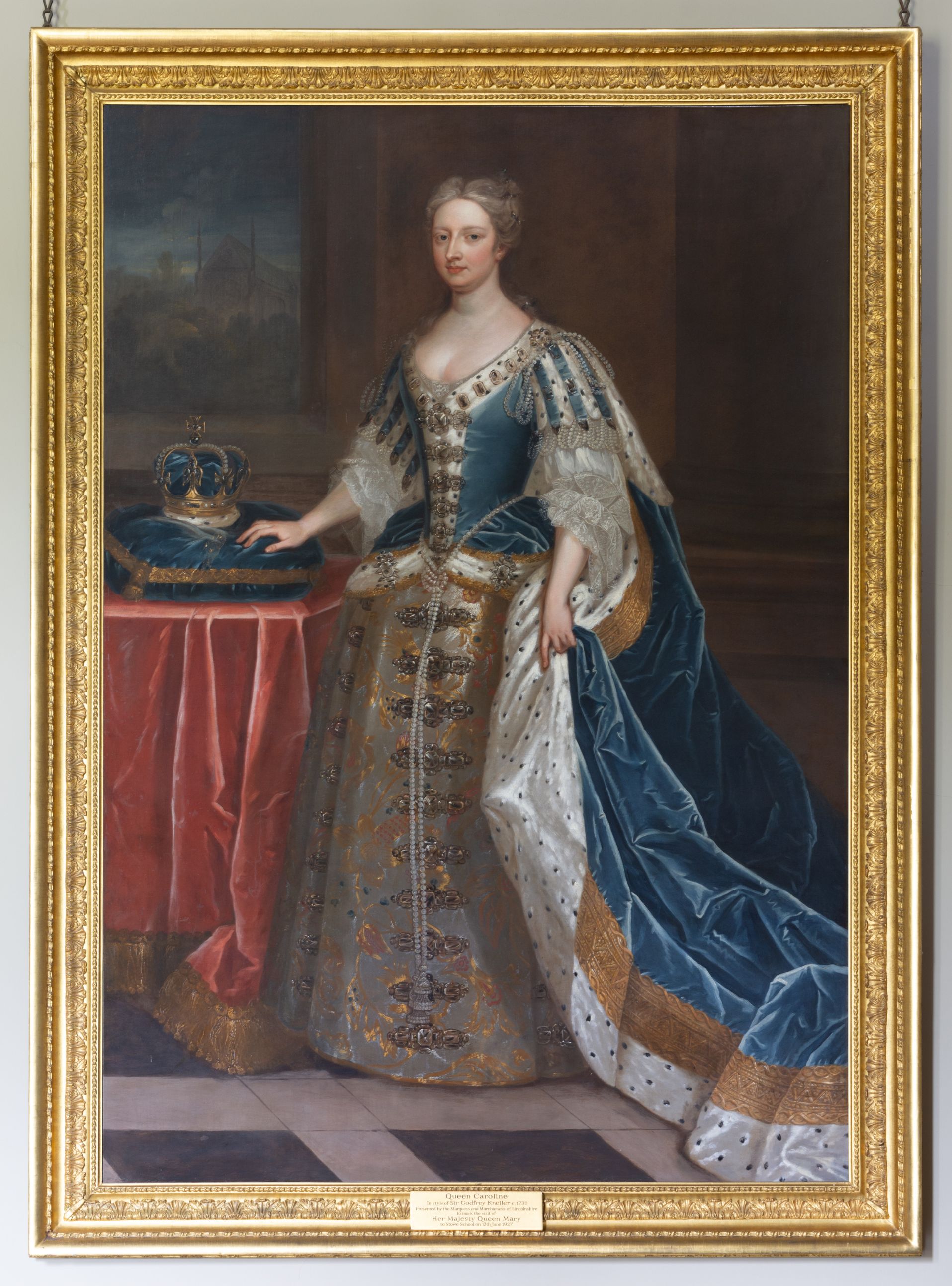 Portrait of Queen Caroline of Anspach