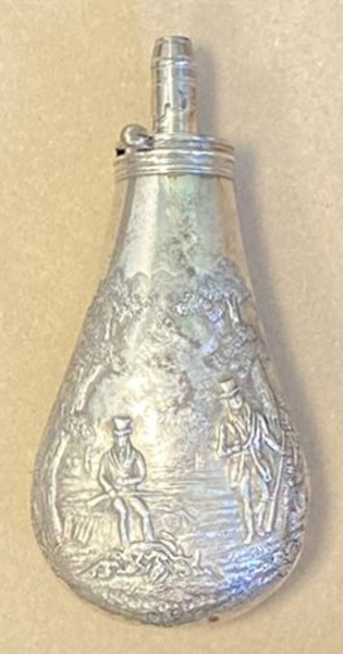 Silver Powder Flask