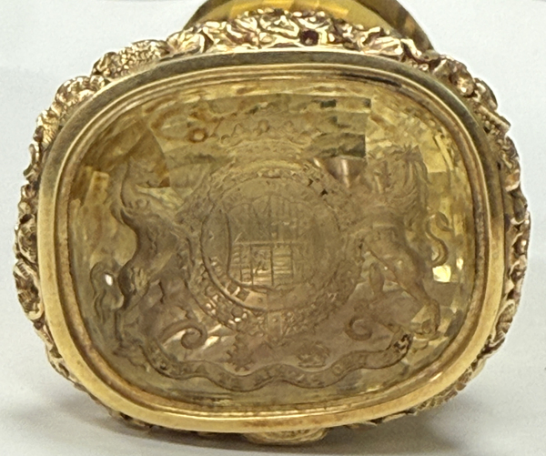 Amber Wax Seal Stamp
