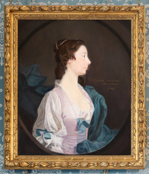 Replica portrait of Hester Grenville